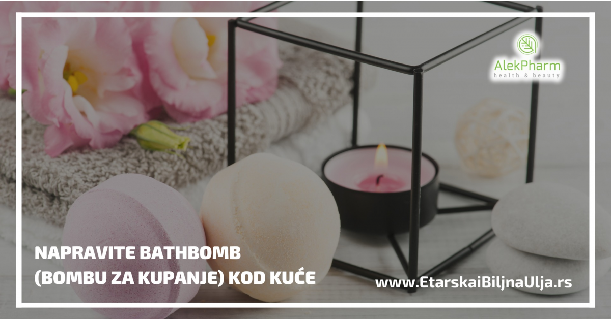 Napravite bathbomb (bombu za kupanje) kod kuće